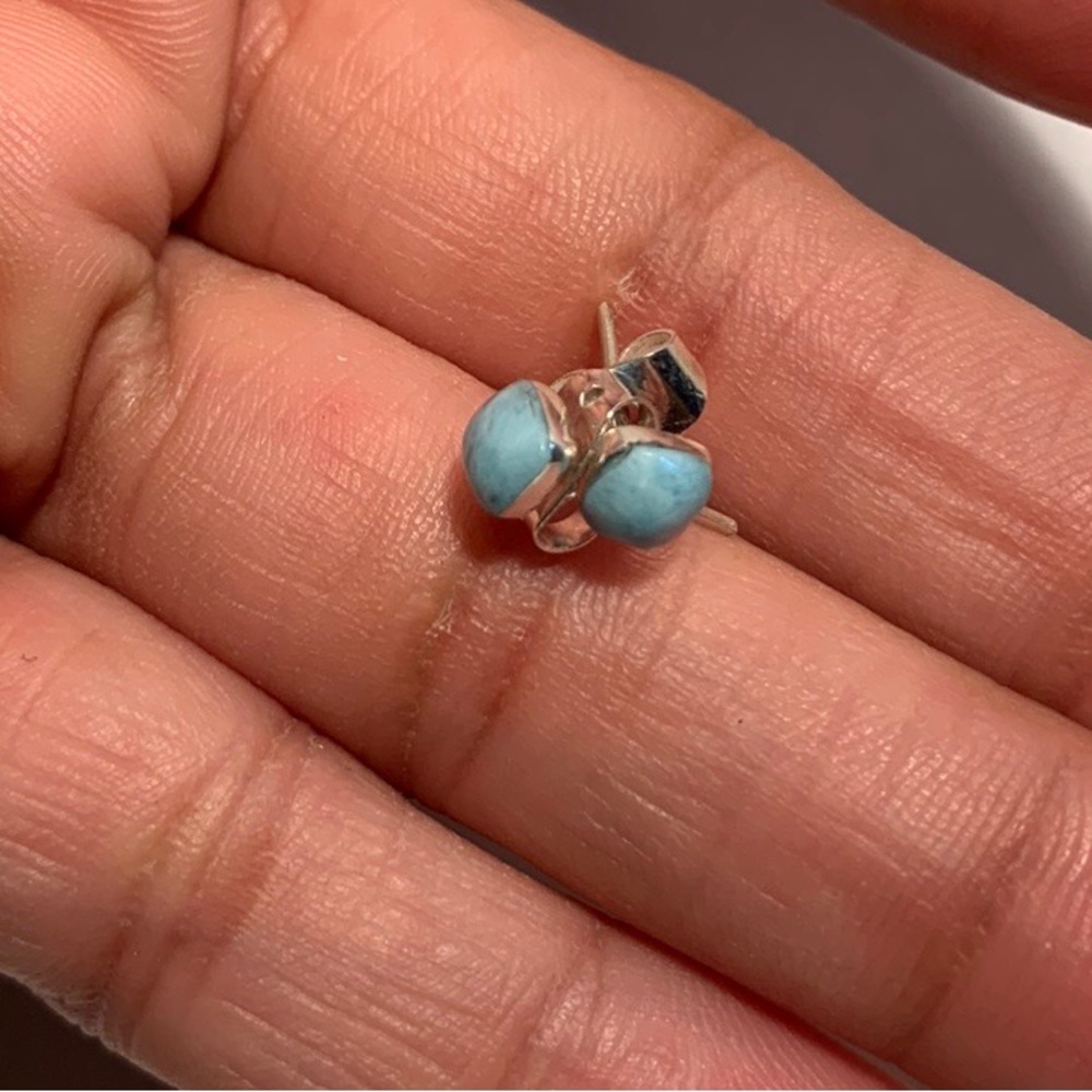 larimar earring